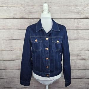 J.Crew Classic Denim Jacket Resin Rinse Medium Classic